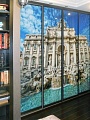 Раздвижные двери «Рим» с фотопечатью