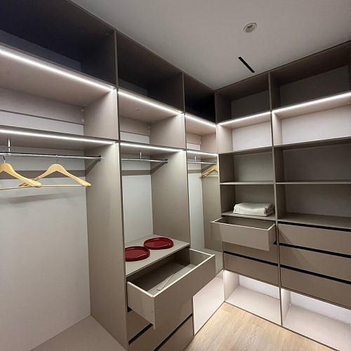 Гардеробная Кашемир с подсветкой