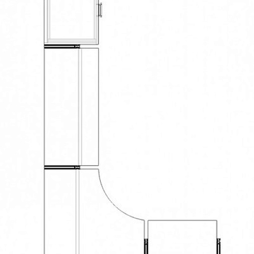 Гардеробная комната Vitra 1500х2500 мм