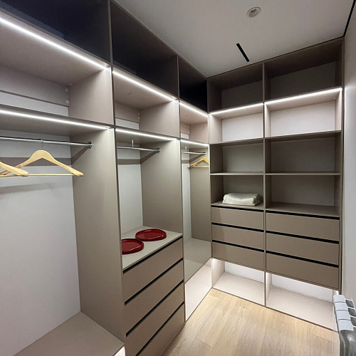Гардеробная Кашемир с подсветкой
