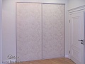 Встроенный шкаф-купе «Эстетика» с обоями