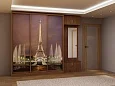 Шкаф в прихожую «Эйфелева башня» Шкаф в прихожую «Эйфелева башня»