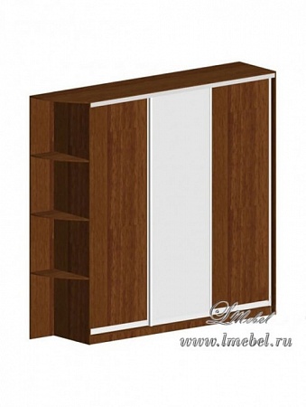 Шкаф-купе 3-х дверный с угловым элементом Шкаф-купе 3-х дверный с угловым элементом