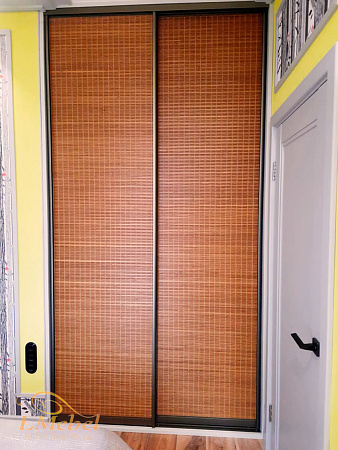 Двери-купе с бамбуком Двери-купе с бамбуком