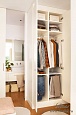 Распашной шкаф «Прима» с брючницей Распашной шкаф «Прима» с брючницей
