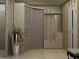Радиусный шкаф-купе в прихожую Радиусный шкаф-купе в прихожую