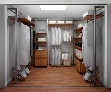 Большая гардеробная Vitra цвета ольха Большая гардеробная Vitra цвета ольха