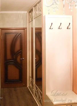 Шкаф-купе в прихожую в стиле прованс Шкаф-купе в прихожую в стиле прованс